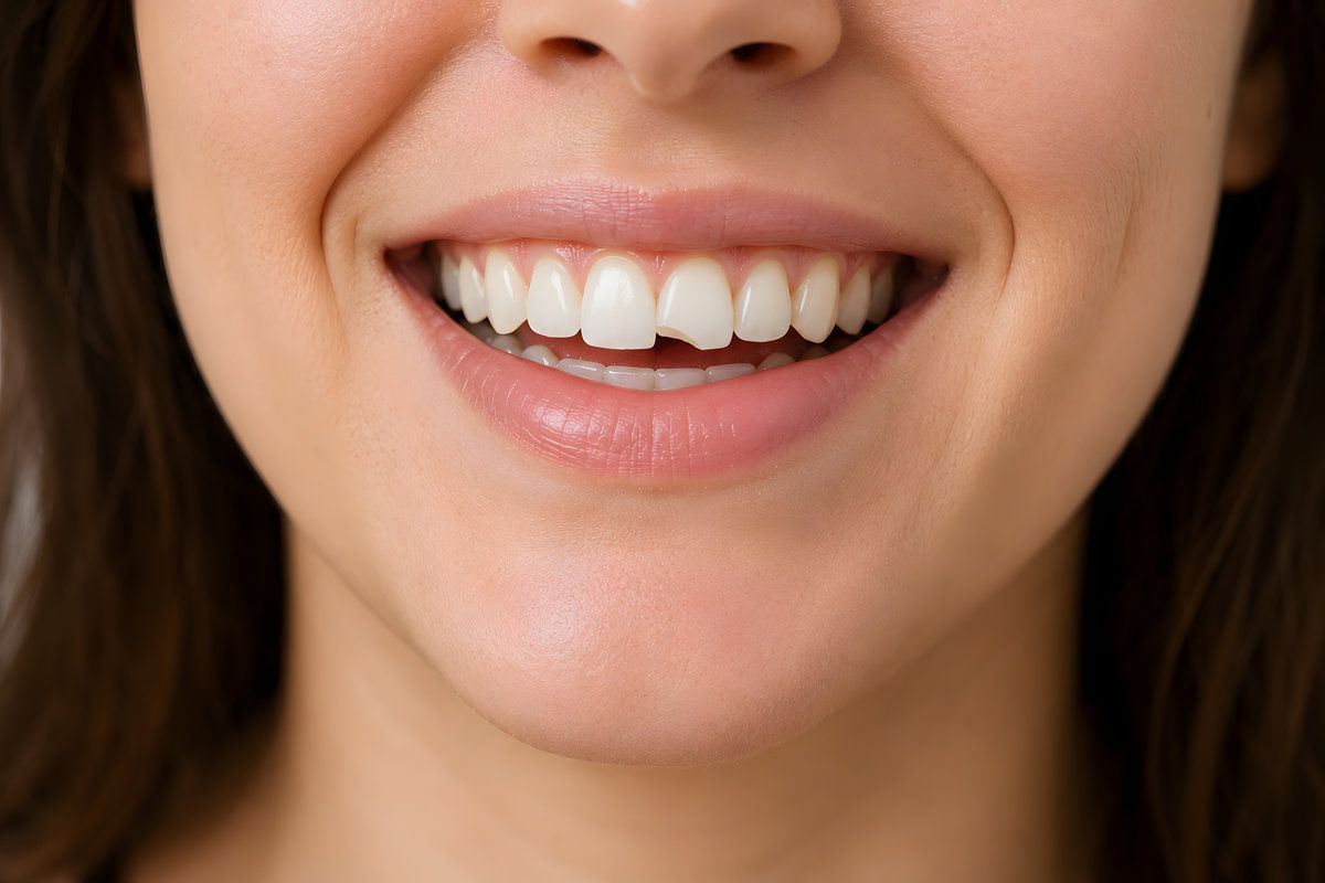 Chipped tooth
